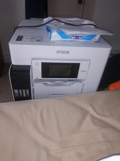 Epson EcoTank Pro ET-5850 Wireless Color All-in-One Supertank Printer C11CJ29201