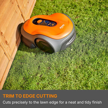Flymo UltraLife 1500 Robotic Lawnmower – Automated Cutting, Cut-To-Edge Precision,Dual-Cutting, Smart Technology, Wireless Connectivity, Lush Green Lawn Finish, Perfect for medium to large sized lawns
