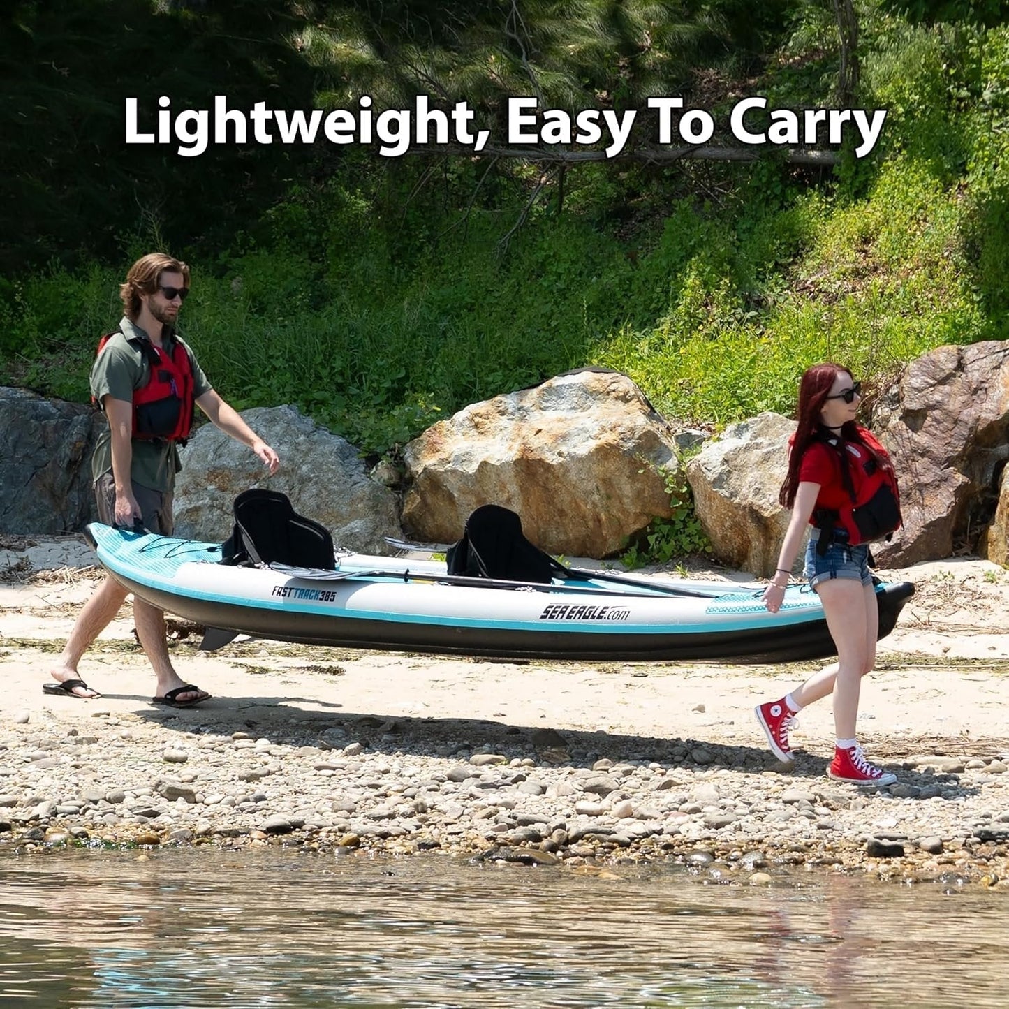 Sea Eagle 385ft FastTrack™ V-bottom Inflatable Kayak