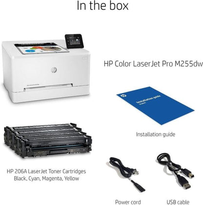 Hp Color Laserjet Pro M255dw Wireless Laser Printer
