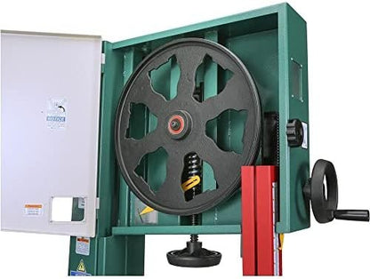 Grizzly Industrial G0513X2BF – 17″ 2 HP Extreme-Series Bandsaw w/Cast-Iron Trunnion & Foot Brake