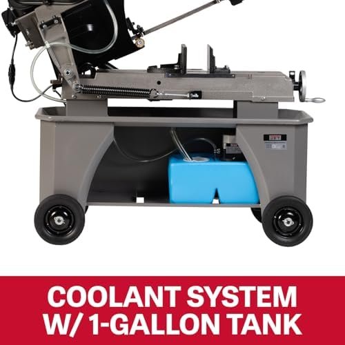 JET 7″ x 12″ Deluxe Horizontal/Vertical Bandsaw, 3/4 HP, 115/230V 1Ph (Model HVBS-712D)