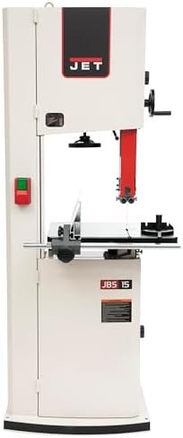 JET 15-Inch Woodworking Bandsaw, 3 HP, 230V 1Ph (Model JWBS-15-3)
