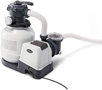 INTEX 26363EH Ultra XTR Deluxe Rectangular Above Ground Swimming Pool Set: 24ft x 12ft x 52in – Includes 2100 GPH Sand Filter Pump – Easy Assembly