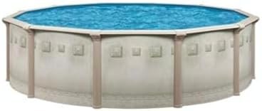 Brazil Premium 27′ x 52″ Round Above Ground Swimming Pool Package