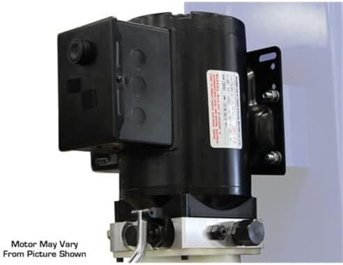 ATLAS Automotive Equipment 9KBPX 2-Post Lift/Hoist, Baseplate Style, 9’6″ Minimum Ceiling Height, 9,000lb Capacity, Symmetric Arms, Dual Hydraulic Chain Drive Cylinders, for Low Ceiling Home Use