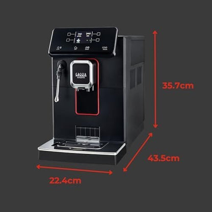 Gaggia Magenta Plus Super-Automatic Espresso Machine, 60 ounces,Black