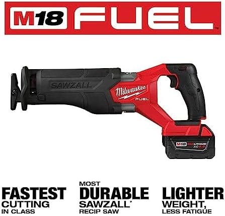 Milwaukee M18 FUEL 18V Lithium-Ion Brushless Cordless Combo Kit with Two 5.0 Ah Batteries, 1 Charger, 2 Tool Bags (7-Tool)