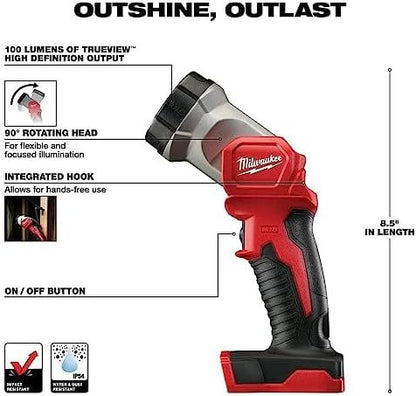 Milwaukee M18 FUEL 18V Lithium-Ion Brushless Cordless Combo Kit with Two 5.0 Ah Batteries, 1 Charger, 2 Tool Bags (7-Tool)
