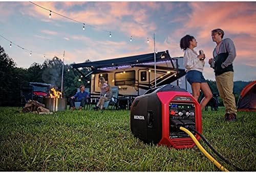 Honda 665730 EU3200IAN 3200 Watt Bluetooth Portable Inverter Generator with CO-MINDER-49-State