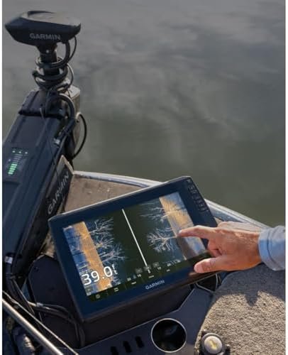Garmin ECHOMAP Ultra 2 12-Inch 126sv Chartplotter with Garmin Navionics Plus Mapping and LiveScope Live-Scanning Sonar (Black)