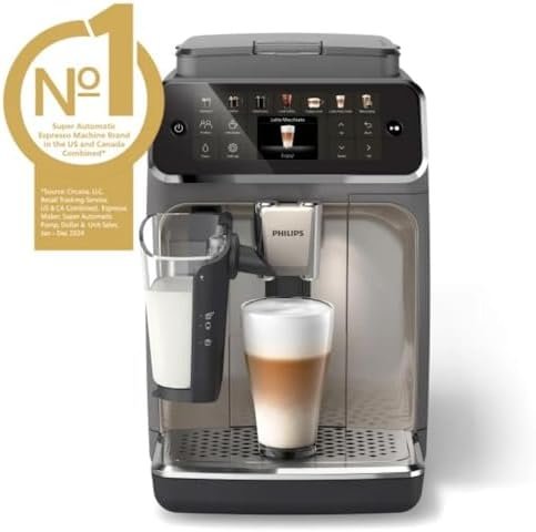 Philips 4400 Series Fully Automatic Espresso Machine – LatteGo
