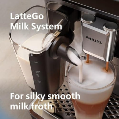 Philips 4400 Series Fully Automatic Espresso Machine – LatteGo