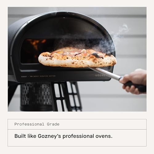 Gozney Roccbox Outdoor Pizza Oven, Black, Portable, Gas & Wood Fired, Restaurant-Grade