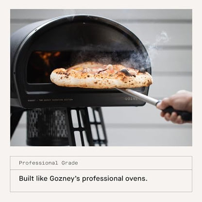 Gozney Roccbox Outdoor Pizza Oven, Black, Portable, Gas & Wood Fired, Restaurant-Grade