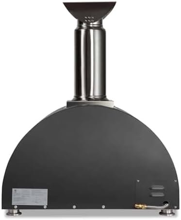 Coyote Outdoor Living 30″ Matte Black Hybrid Pizza Oven in NG