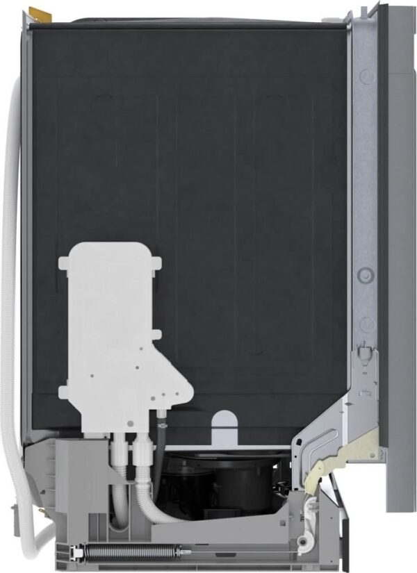 Bosch SHE41CM5N 300 Series 24″ Dishwasher 48 db – Recessed Handle, Stainless Steel