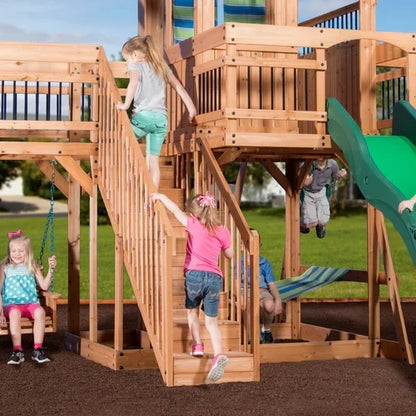 Backyard Discovery Caribbean Swing Set