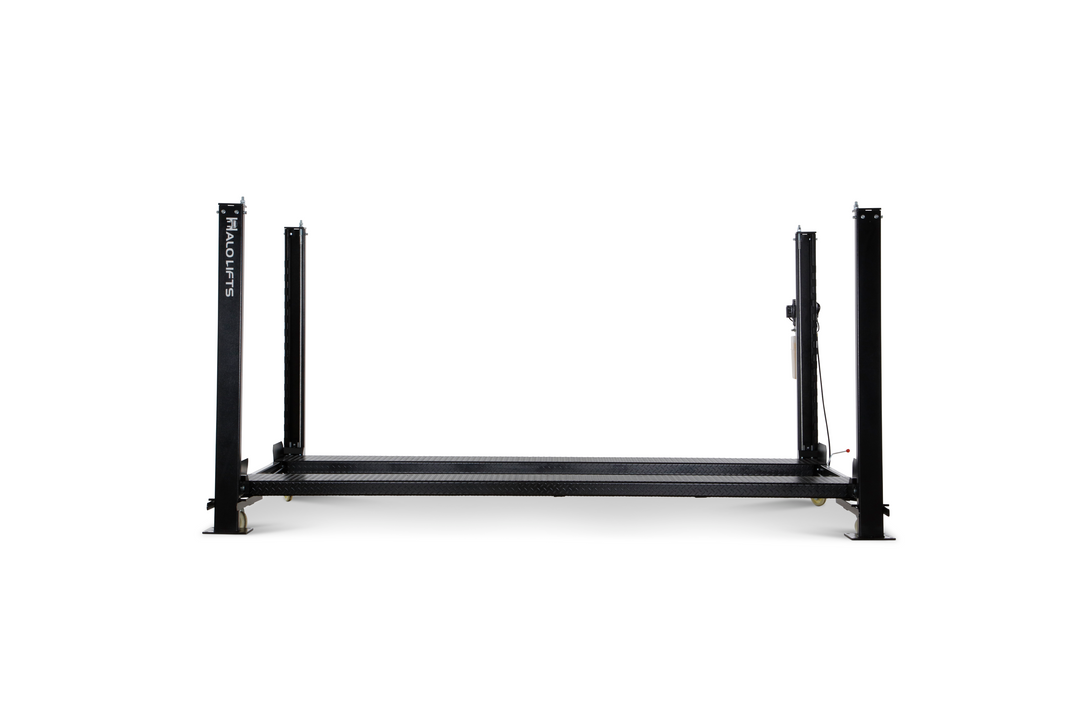 Halo Lifts 4 Post Car Lift – 9,000 LBS Capacity