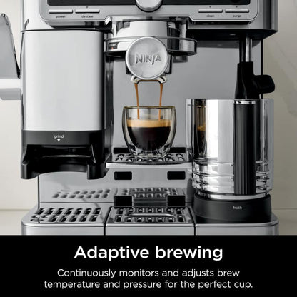 Ninja Luxe™ Café Pro 4 in 1 Espresso Drip Coffee & Cold Brew Maker With Hot Water Dispenser
