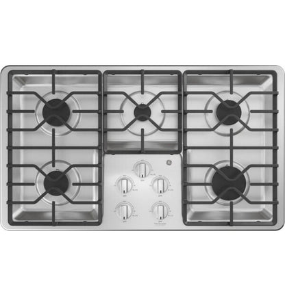 GE 36″ Built-In Gas Cooktop JGP3036SLSS