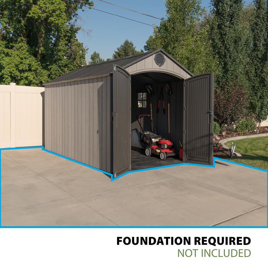Lifetime 8 Ft. X 12.5 Ft. Outdoor Storage Shed – 60305