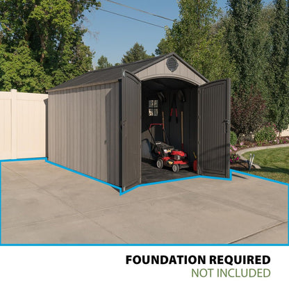Lifetime 8 Ft. X 12.5 Ft. Outdoor Storage Shed – 60305