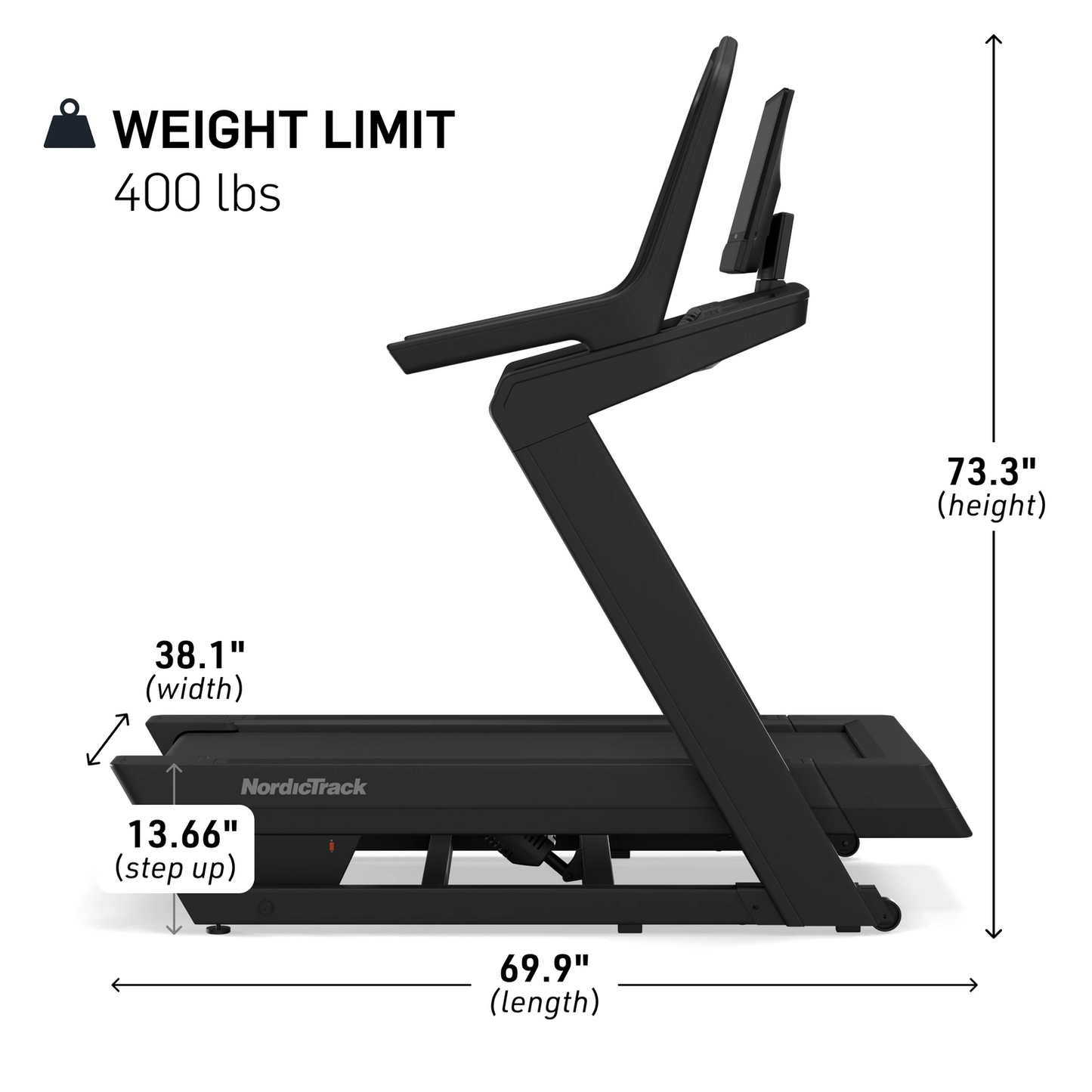 NordicTrack X24 Incline Trainer Treadmill