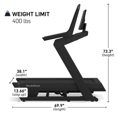 NordicTrack X24 Incline Trainer Treadmill