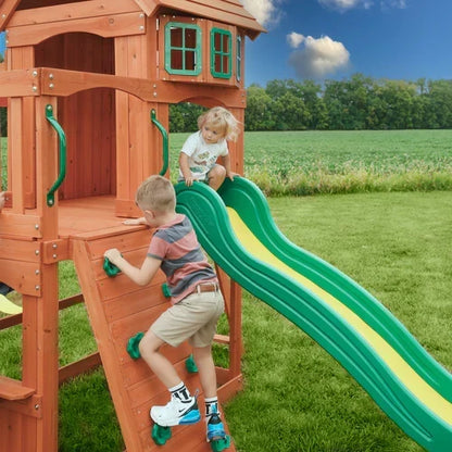 Backyard Discovery Atlantis Wooden Swing Set