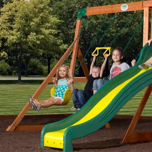 Backyard Discovery Tanglewood Cedar Wood Swing Set