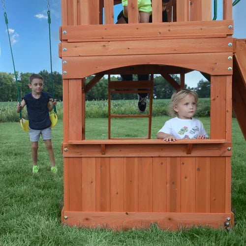 Backyard Discovery Atlantis Wooden Swing Set