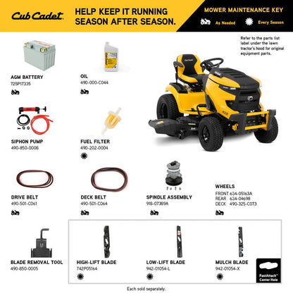 Cub Cadet XT2 SLX54 54″ Residential Riding Mower (13A5A2TMA10)