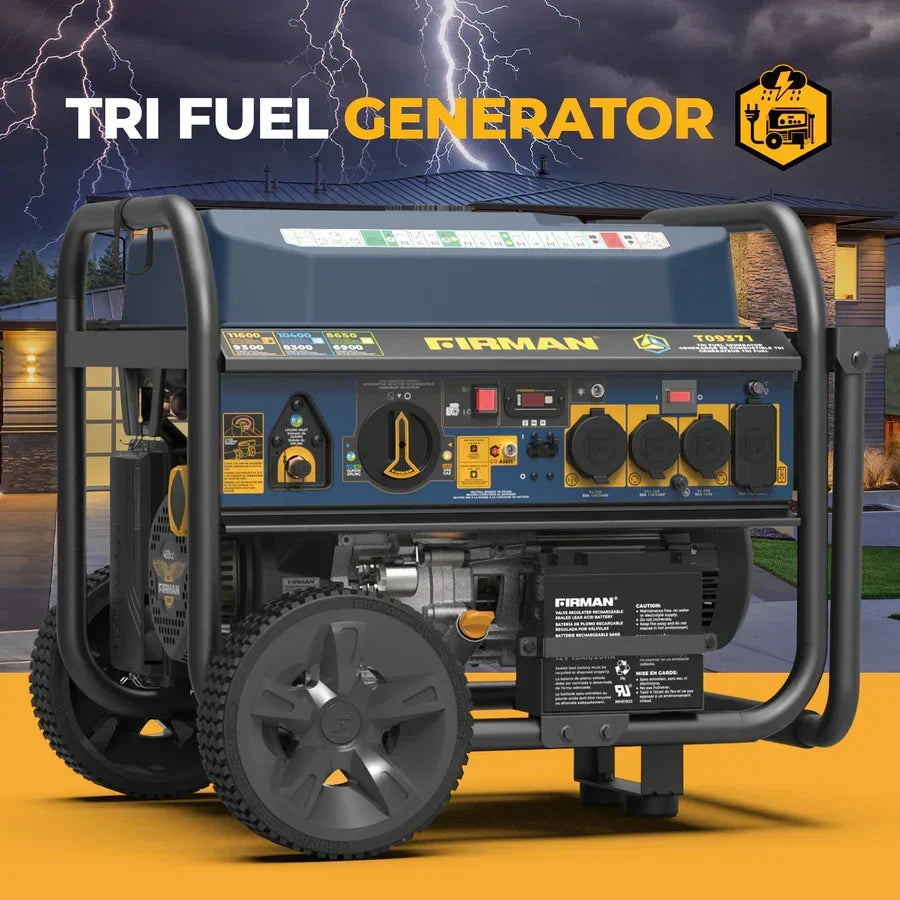Firman 11600W Tri Fuel Portable Generator