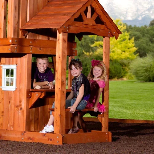 Backyard Discovery Tanglewood Cedar Wood Swing Set