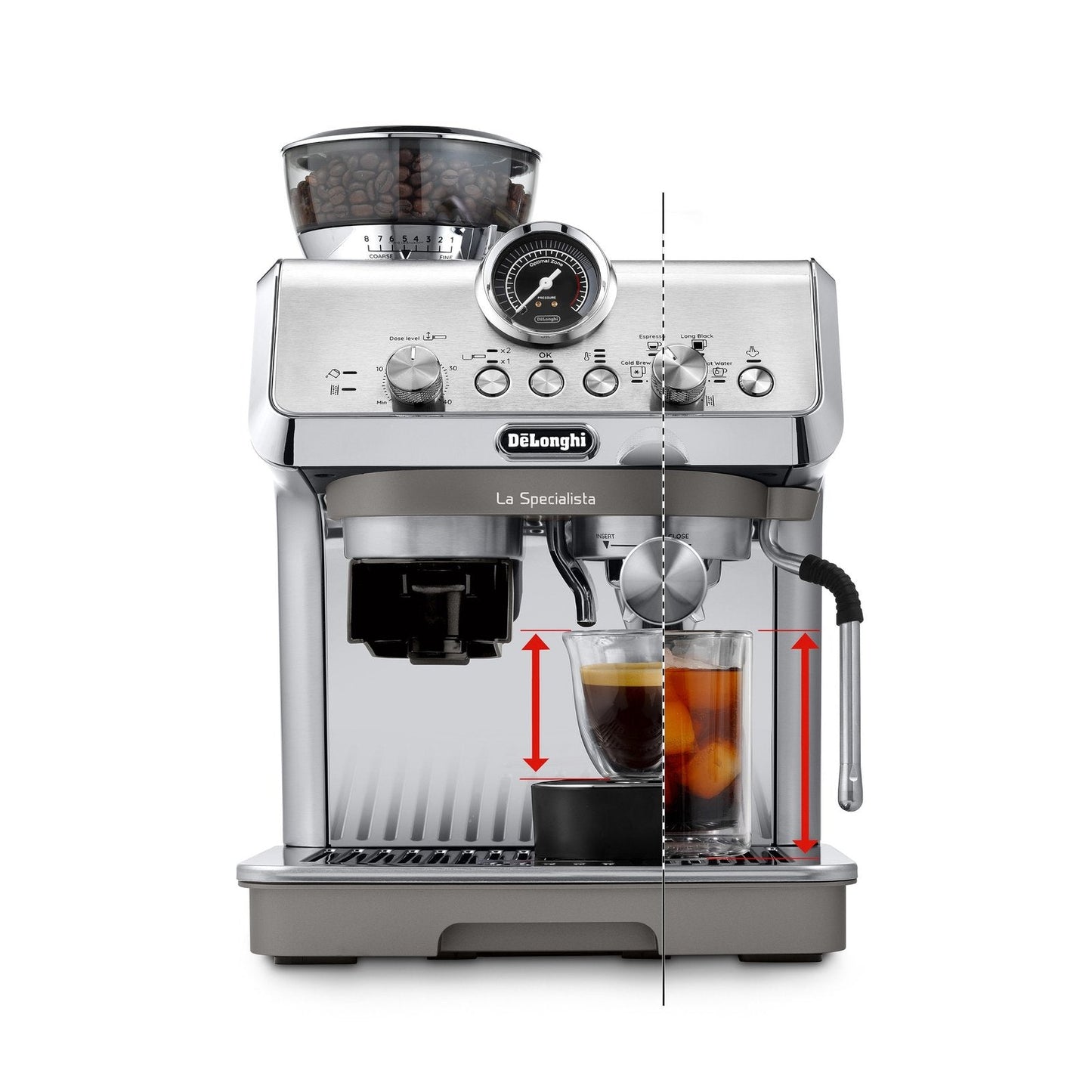 De’Longhi La Specialista Arte Evo Espresso Machine with Cold Brew Technology