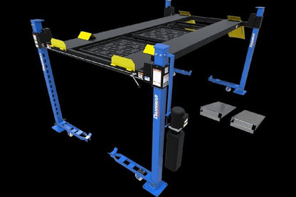 Dannmar D4-9 Package 9,000-Lbs. Capacity Four-Post Lift