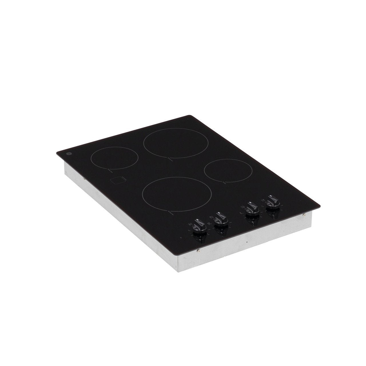 GE 30″ Built-In Knob Control Electric Cooktop JP3030DWBB
