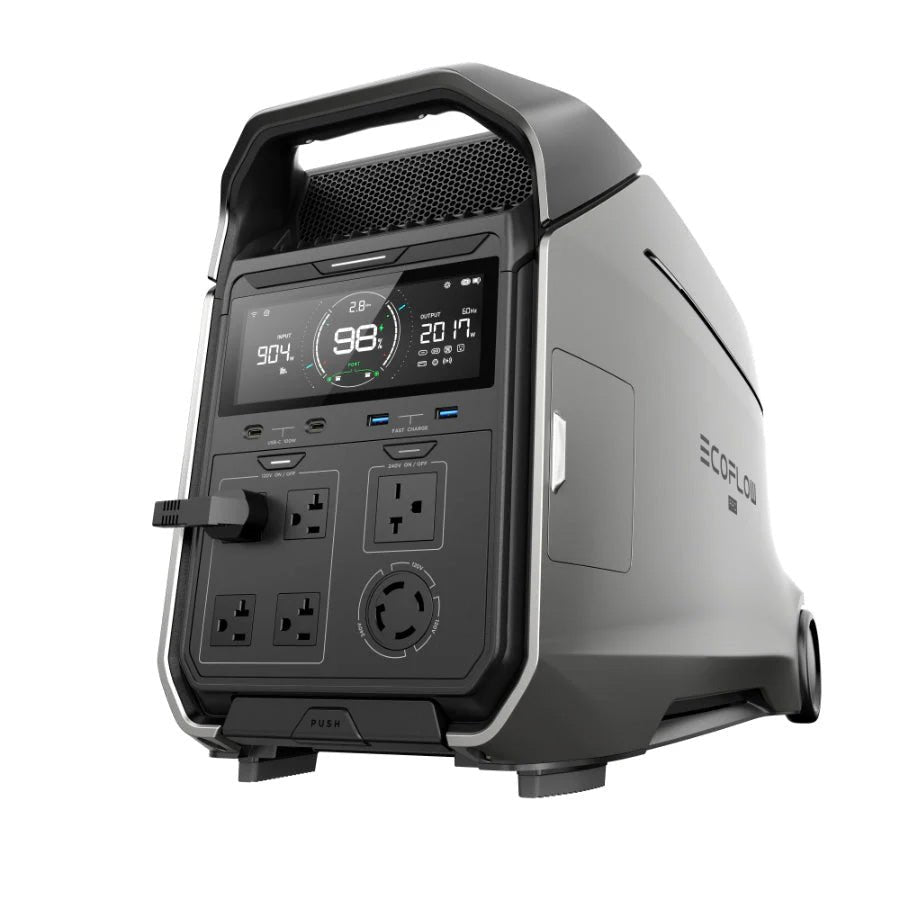 EcoFlow DELTA Pro 3 Portable Power Station | 4096Wh | 4000W | 2600W Solar Input