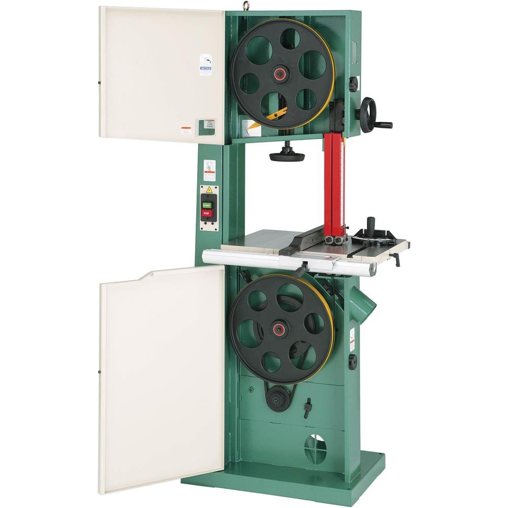 Grizzly G0513X2 – 17″ 2 HP Bandsaw w/ Cast-Iron Trunnion