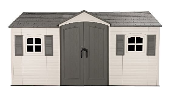 Lifetime Legacy 15×8 Plastic Storage Shed Kit w/ Floor