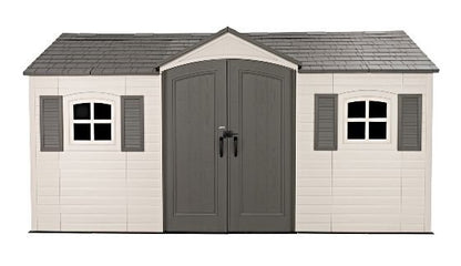 Lifetime Legacy 15×8 Plastic Storage Shed Kit w/ Floor