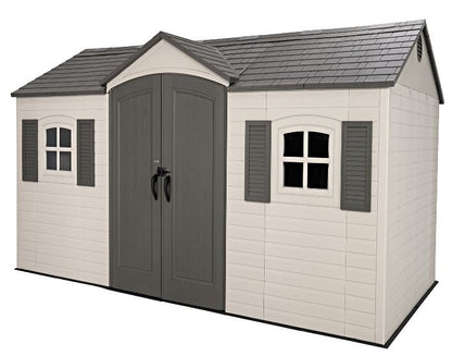Lifetime Legacy 15×8 Plastic Storage Shed Kit w/ Floor