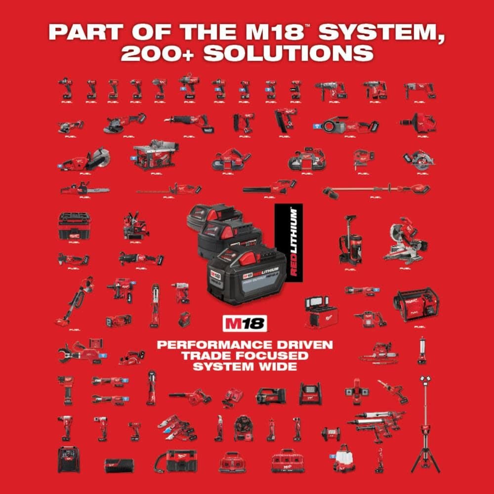Milwaukee M18 Cordless Lithium-Ion 6-Tool Combo Kit
