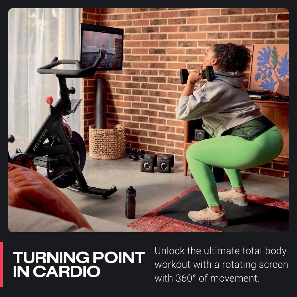 Peloton Bike+ Indoor Stationary Exercise Bike with 24鈥?HD