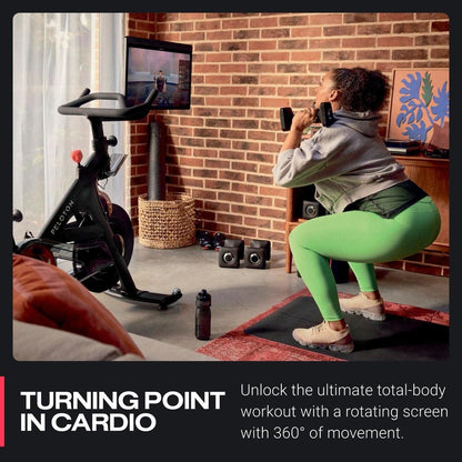 Peloton Bike+ Indoor Stationary Exercise Bike with 24鈥?HD