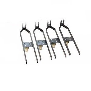 APlusLift HW-8S 8000LB 4-Post Portable Storage Service Car Lift / 3 Year Warranty