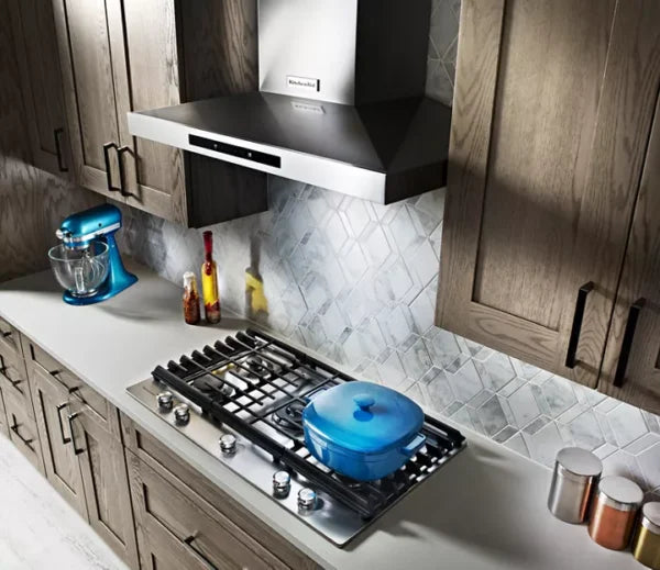 KitchenAid 36″ 5-Burner Gas Cooktop with Griddle