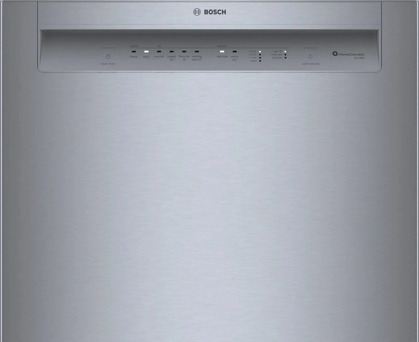 Bosch SHE3AEM5N 100 Series Dishwasher 24″ Stainless Steel